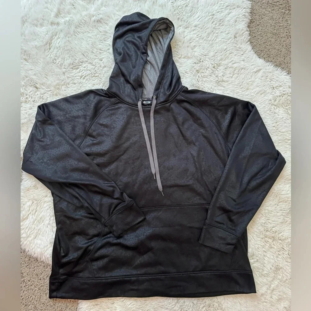 Cascade Sport black pullover hoodie xxl